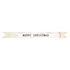 merry christmas vintage flag
