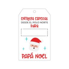 papá noel tag