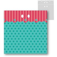 fold-over tag/card