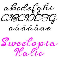 pn sweetopia italic