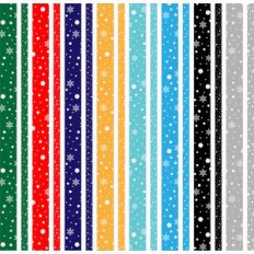 snowy washi strips