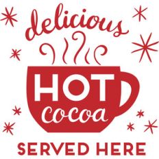 delicious hot cocoa sign