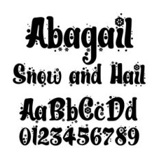 abagail snow and hail