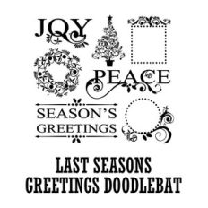 last seasons greetings dingbats font
