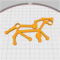 leo constellation pendant