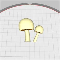mushroom embellishment