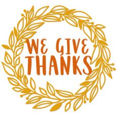 give thanks wreath