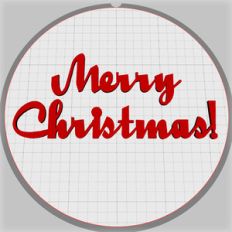 merry christmas! embellishment