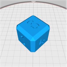 six-sided die
