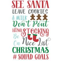 christmas squad goals