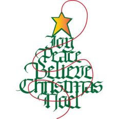 christmas sentiments tree
