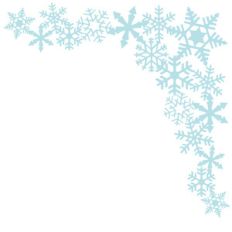 snowflake border