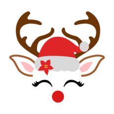 cute christmas reindeer