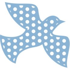 dove polka dots