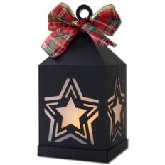 star hanging tea light lantern