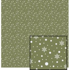 vintage green christmas pattern