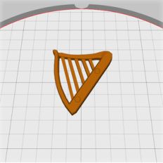 irish harp embellishment