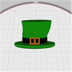 irish buckled hat embellishment