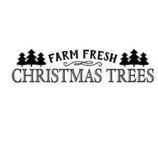 farm fresh christmas trees horizontal