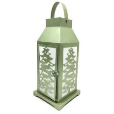 3d tree farm lantern