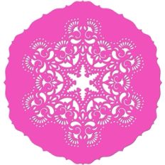 doily center round