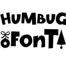 humbug font