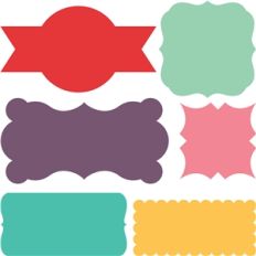 6 label shapes