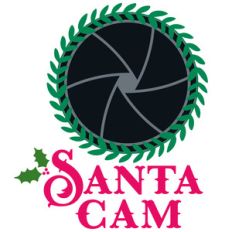 leafy wreath santa cam