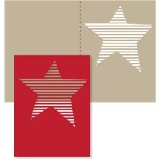 star striped card