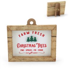 3d frame farm fresh trees