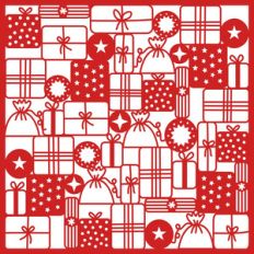 gifts page, background or stencil