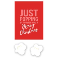 just popping by neighborhood gift tag