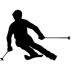 skiing
