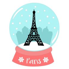 paris snow globe
