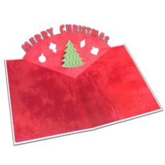 merry christmas pop-up card
