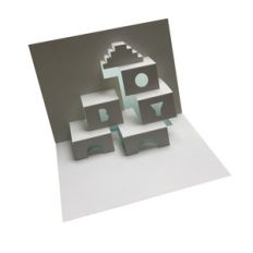 baby boy popup card