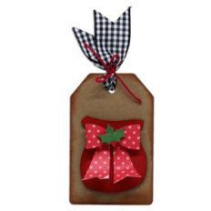 santa bag gift tag