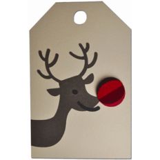 reindeer tag 3d