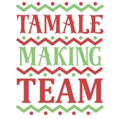 tamale making team