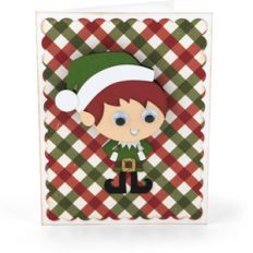 bobble head card elf