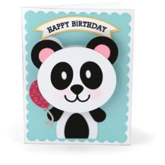bobble head card panda