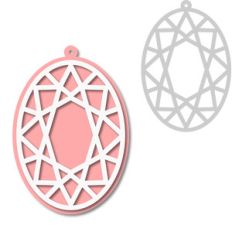 gem ornament - tag