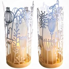winter pods lantern