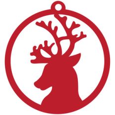 reindeer ornament