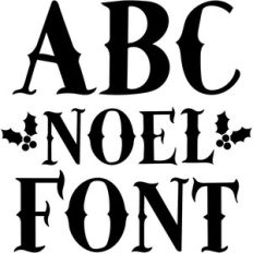 noel font
