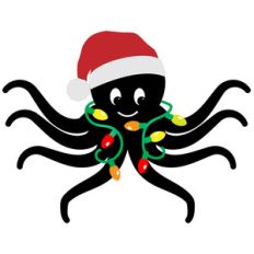 christmas octopus