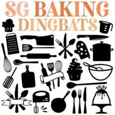 sg baking dingbats font