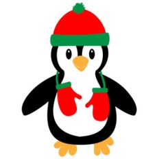christmas penguin