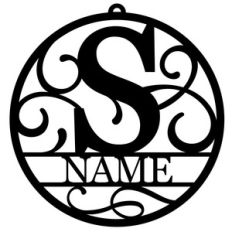 personalized tag ornament - s