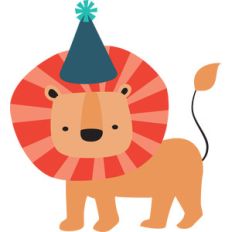 birthday lion